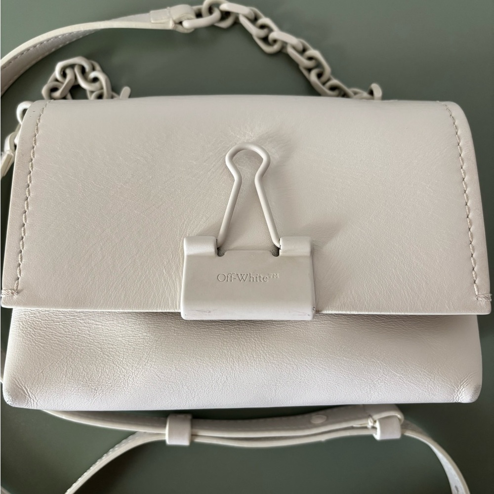 Off-White c/o Virgil Abloh Binder Clip Mini Bag - Picture 2 of 9